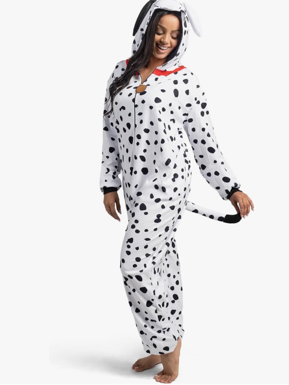 EUC Adorable Dalmatian Dog Halloween Costume